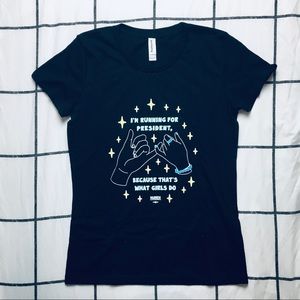✰ i’m running for president graphic tee